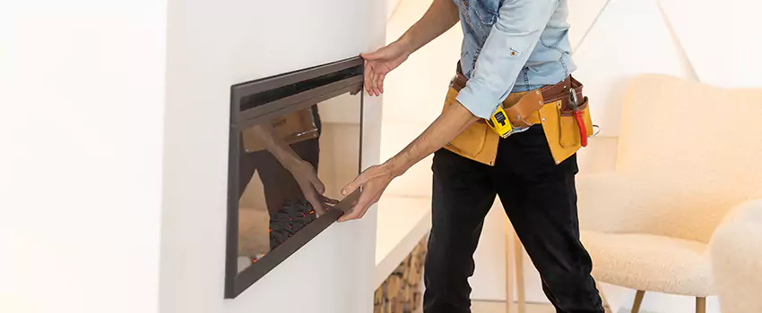 Metal Fireplace Installation in Garden City, Kansas