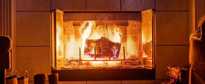Mendota Hearth Landscape Fireplace Installation in Garden City, Kansas