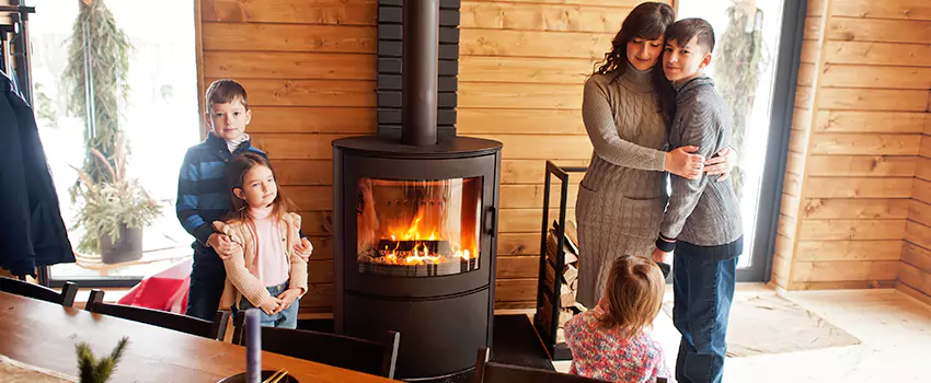 Morso Cast Iron Fireplace Insert Installation in Garden City, Kansas