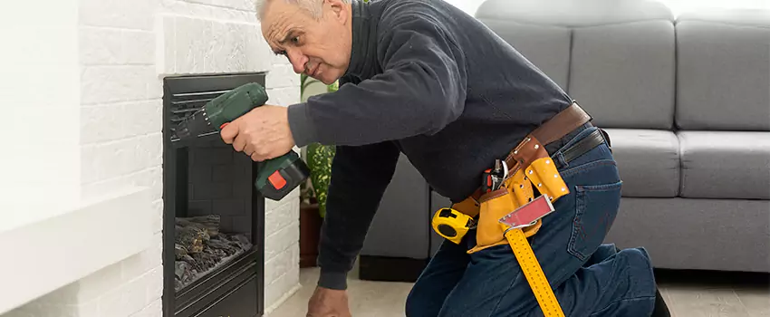 New Indoor Fireplace Installation in Garden City, Kansas