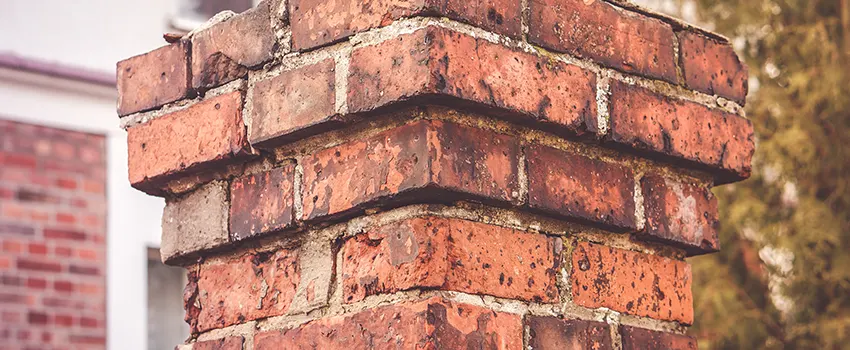 Cracked Chimney Bricks Repair Cost in Garden City, Kansas