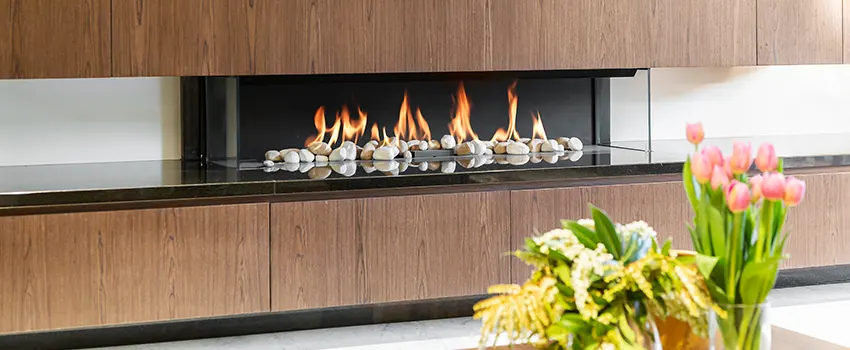 Double-height Fireplace Design Refurbishment in Garden City, Kansas